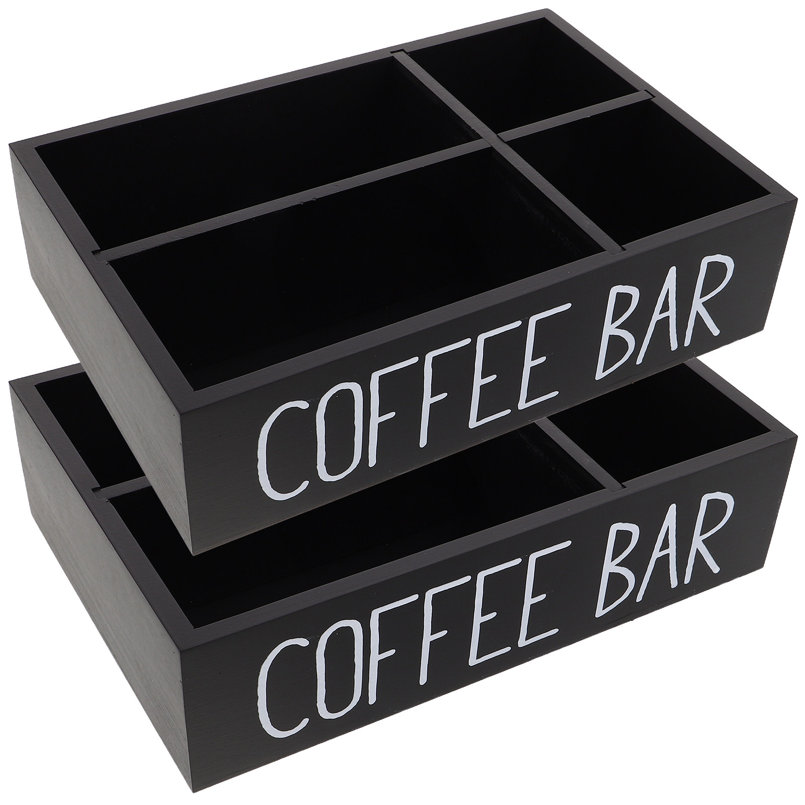 2Pcs Coffee Station Organizer  - Coffee Tea Sugar review and price
