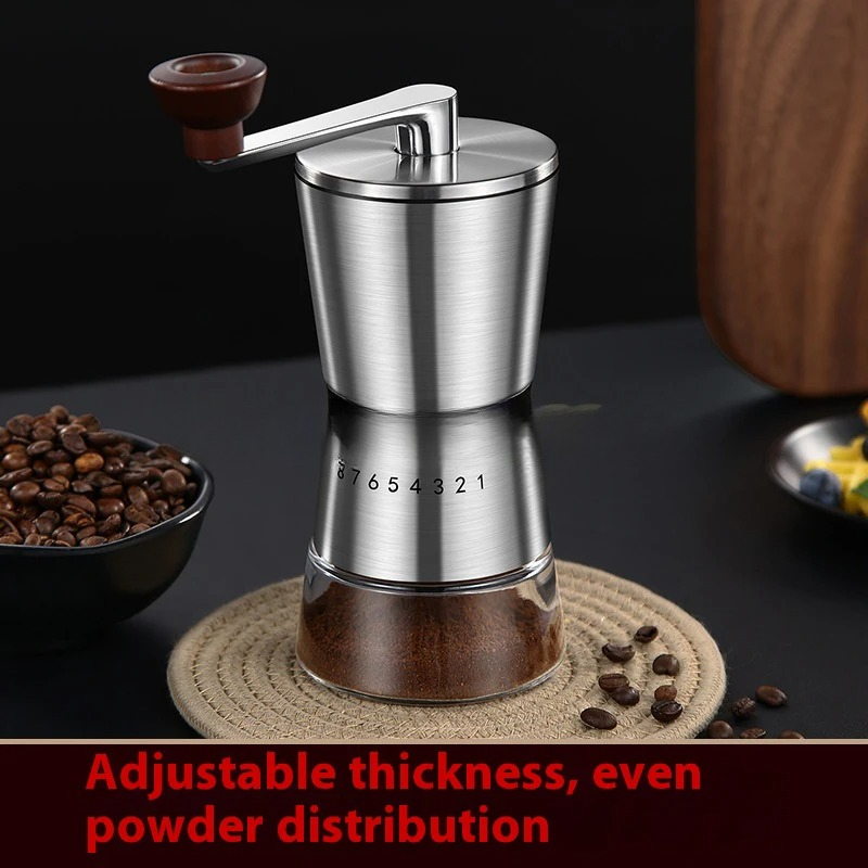 Adjustable Home Portable Coffe - Burr Hand Grinder review and price