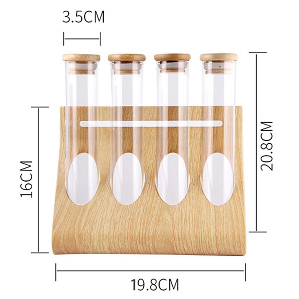 Glass Tube Storage Rack Visibl - Coffee Tea & Espresso Appliances review and price