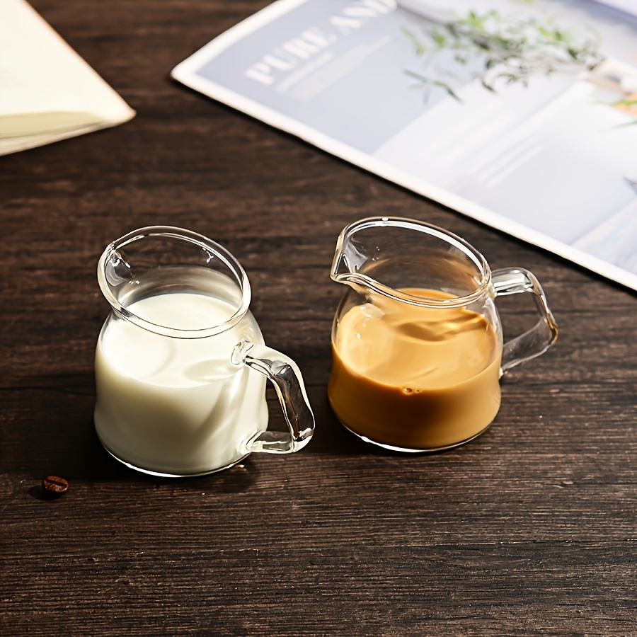 2pcs Mini Glass Espresso Cup C - Barista Milk Jug review and price