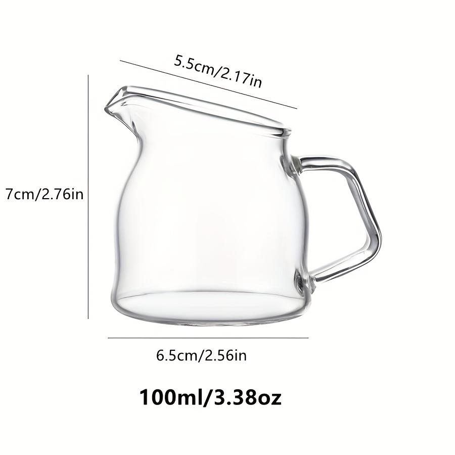2pcs Mini Glass Espresso Cup C - Barista Milk Jug review and price