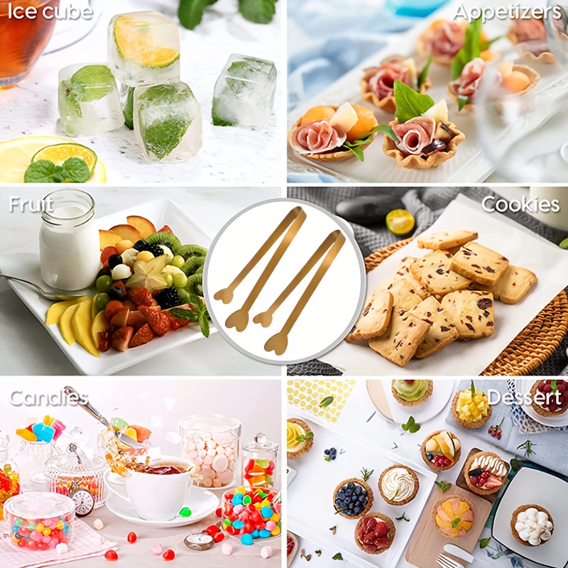 5pcs Stainless Steel Heart-Sha - Coffee Tea Sugar review and price