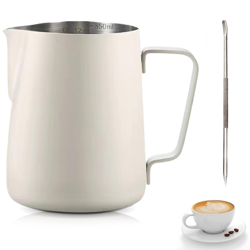 Milk Jug Stainless Steel Measu - Barista Milk Jug review and price