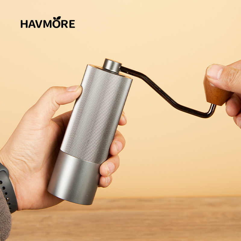 Manual Coffee Grinder 304 Stai - Burr Hand Grinder review and price