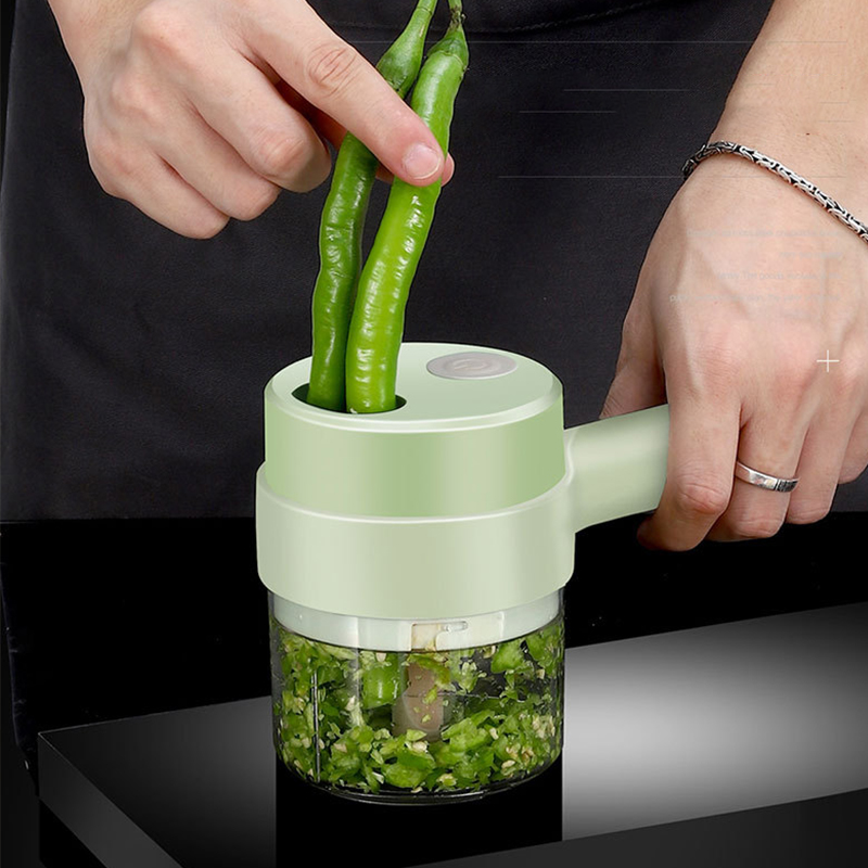 4In1 Electric Vegetable Cutter - Burr Hand Grinder review and price